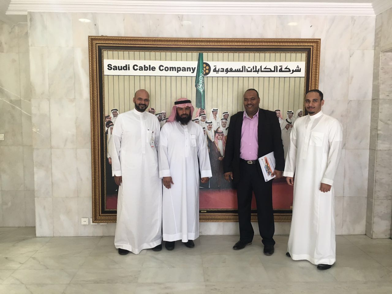 Scc records the visit of riyadh Municipality to its factory