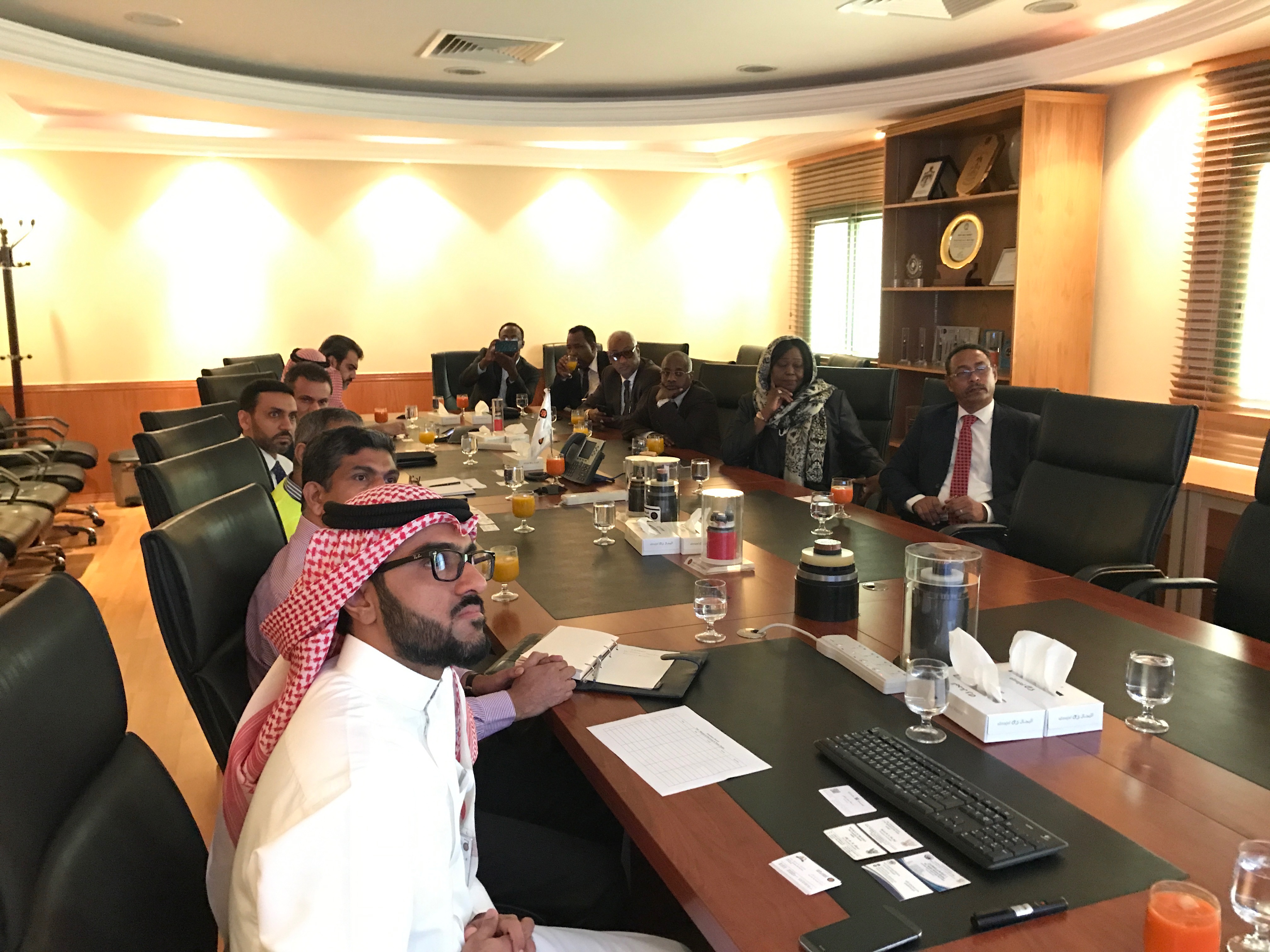 VIP visit from Sudanese State Minister