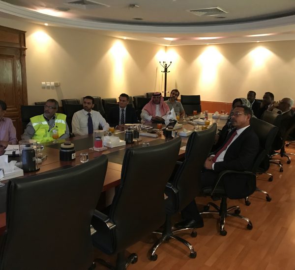 VIP visit from Sudanese State Minister